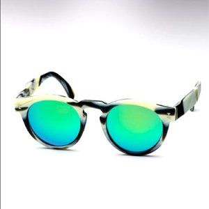 Illesteva Leonard Mirrored Sunglasses
